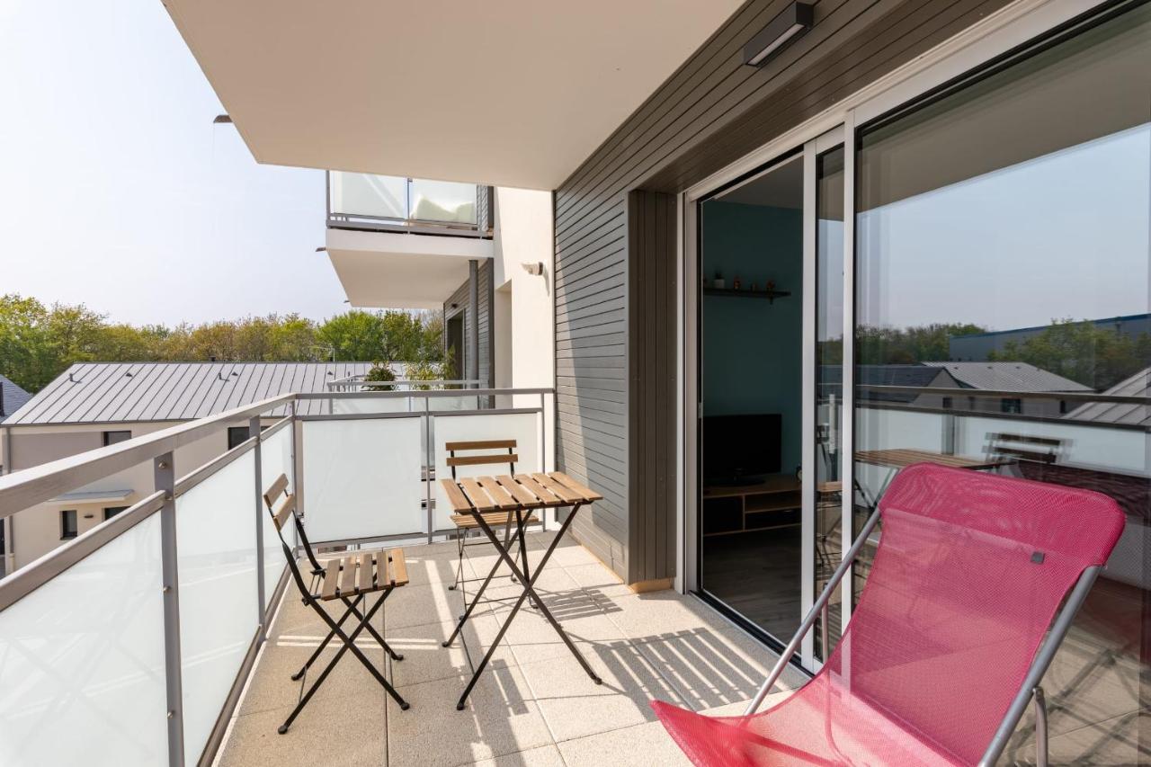 L'Ecume - Studio Moderne Avec Grand Balcon Et Place De Parking Apartment Dinard Exterior photo